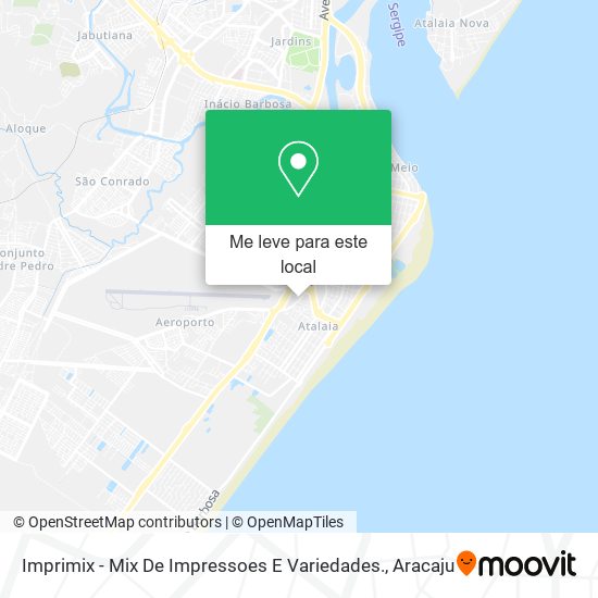 Imprimix - Mix De Impressoes E Variedades. mapa