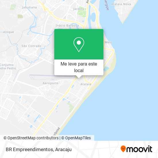 BR Empreendimentos mapa