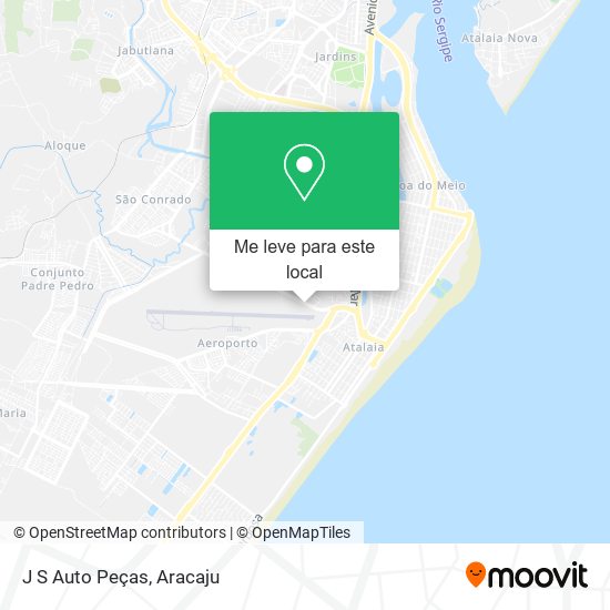 J S Auto Peças mapa