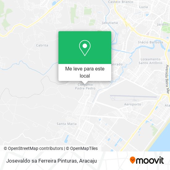 Josevaldo sa Ferreira Pinturas mapa