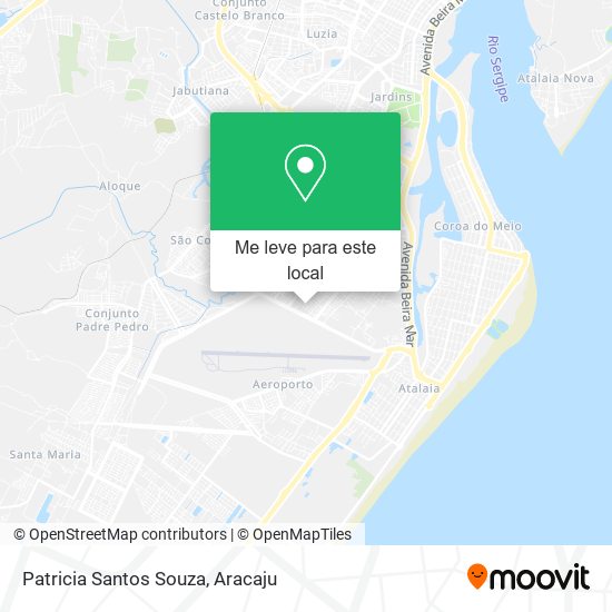 Patricia Santos Souza mapa