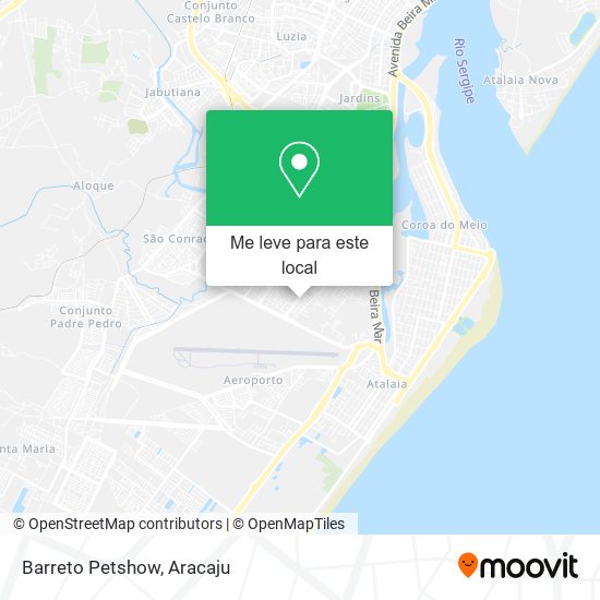 Barreto Petshow mapa