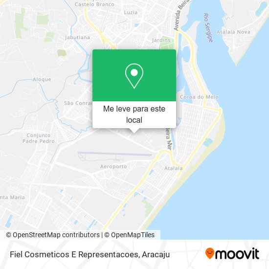 Fiel Cosmeticos E Representacoes mapa