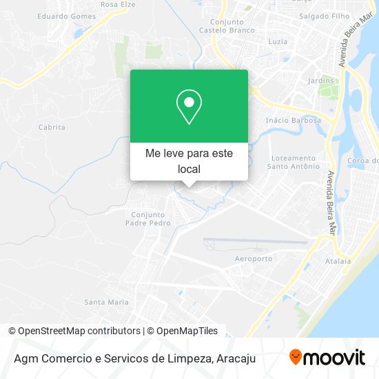 Agm Comercio e Servicos de Limpeza mapa