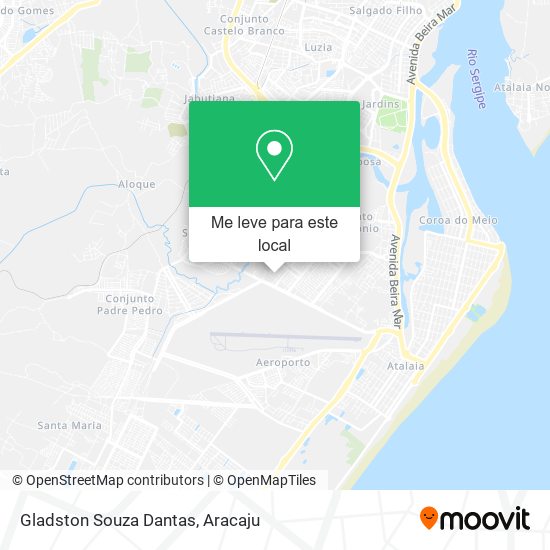 Gladston Souza Dantas mapa