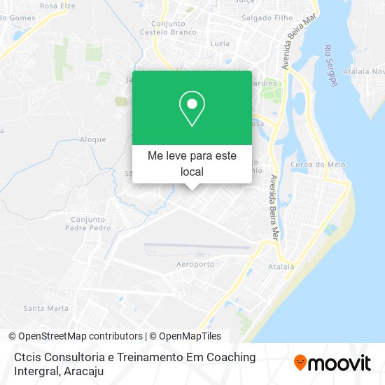 Ctcis Consultoria e Treinamento Em Coaching Intergral mapa