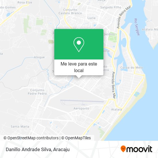 Danillo Andrade Silva mapa