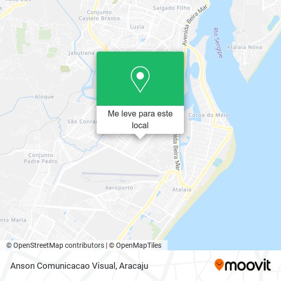 Anson Comunicacao Visual mapa