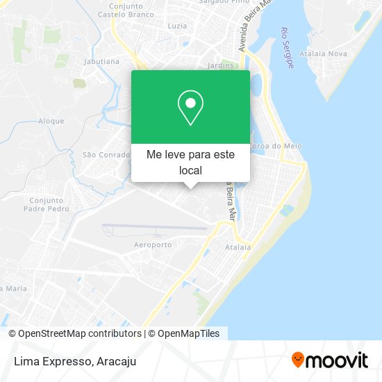 Lima Expresso mapa