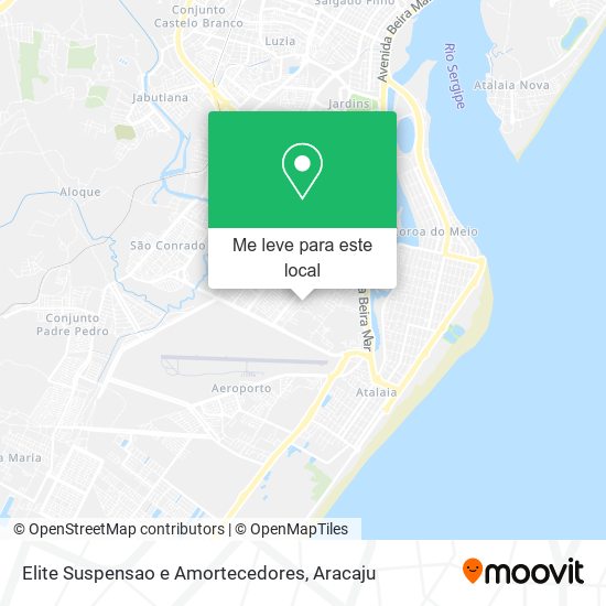 Elite Suspensao e Amortecedores mapa