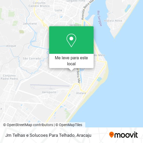 Jm Telhas e Solucoes Para Telhado mapa