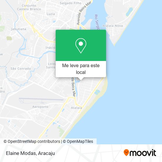 Elaine Modas mapa