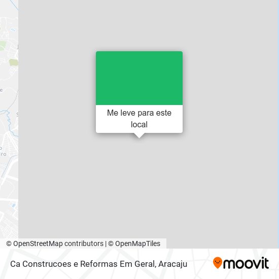 Ca Construcoes e Reformas Em Geral mapa
