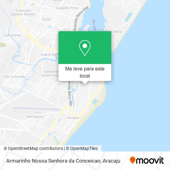 Armarinho Nossa Senhora da Conceicao mapa