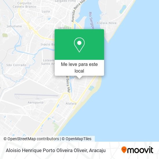 Aloisio Henrique Porto Oliveira Oliveir mapa