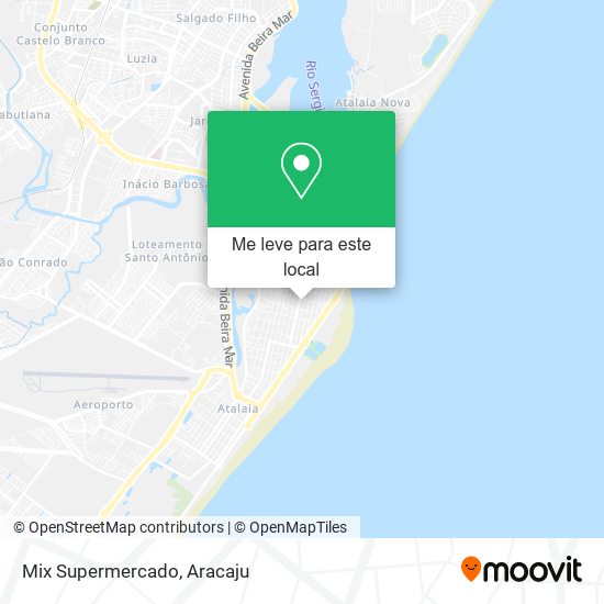 Mix Supermercado mapa