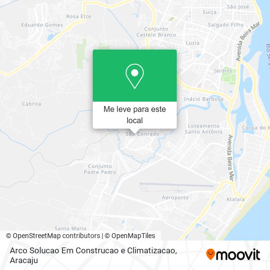 Arco Solucao Em Construcao e Climatizacao mapa