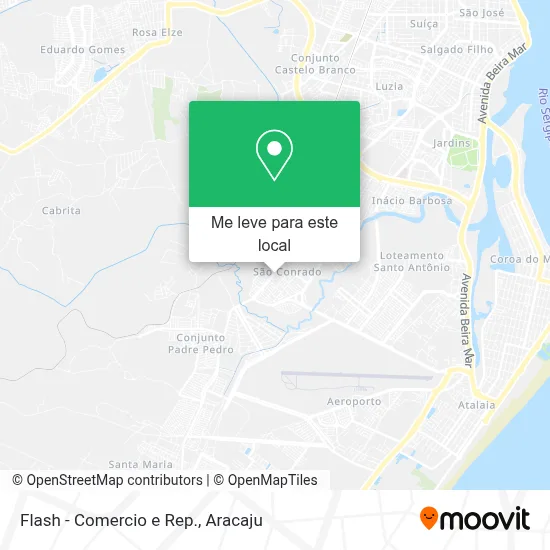 Flash - Comercio e Rep. mapa