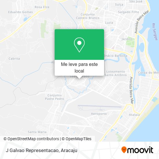 J Galvao Representacao mapa