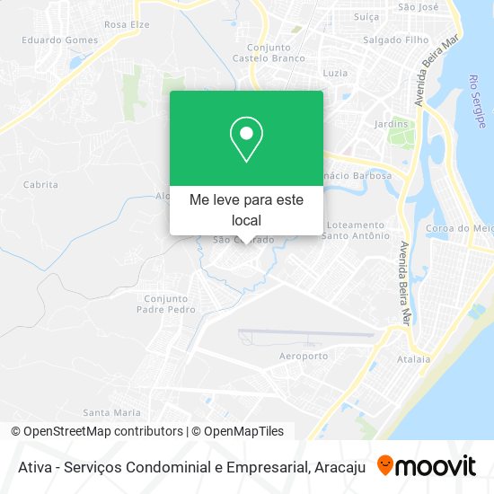 Ativa - Serviços Condominial e Empresarial mapa