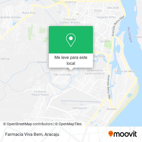 Farmacia Viva Bem mapa