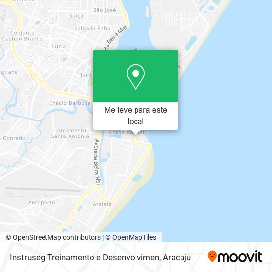 Instruseg Treinamento e Desenvolvimen mapa