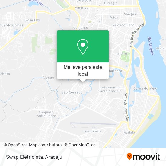 Swap Eletricista mapa