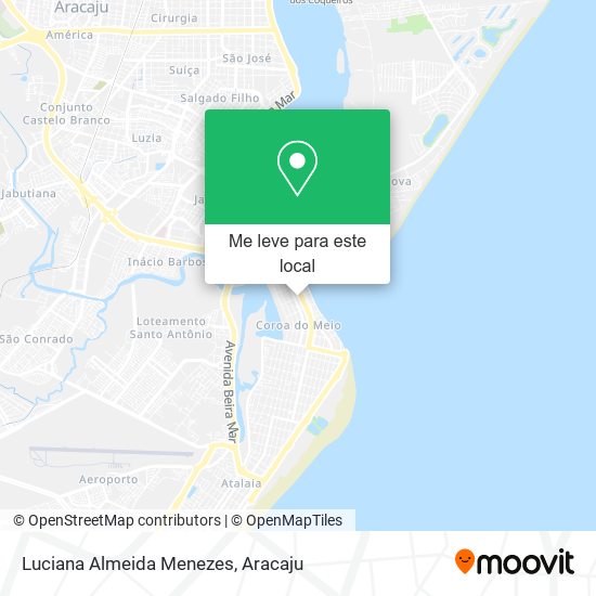 Luciana Almeida Menezes mapa