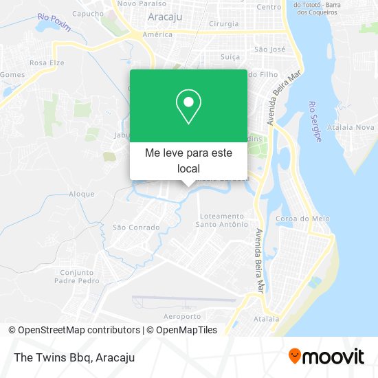 The Twins Bbq mapa