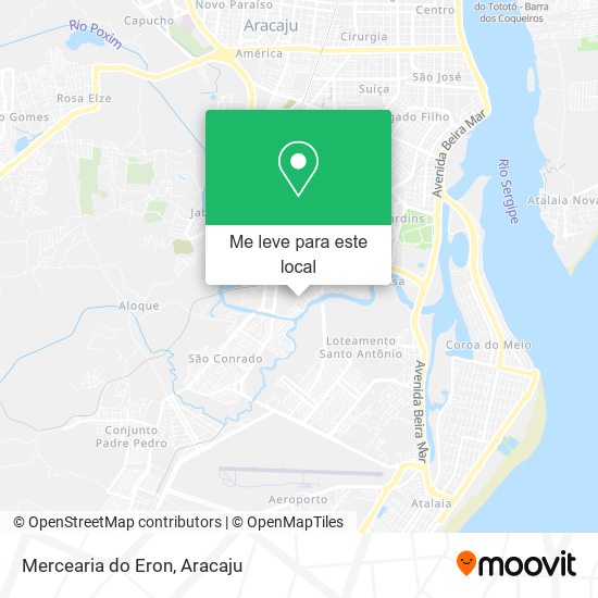 Mercearia do Eron mapa