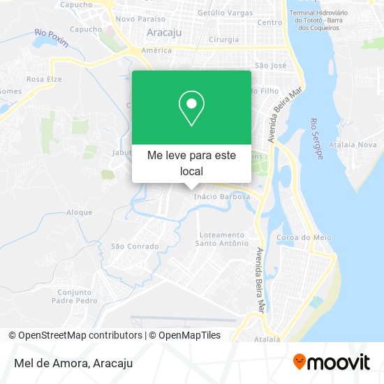 Mel de Amora mapa