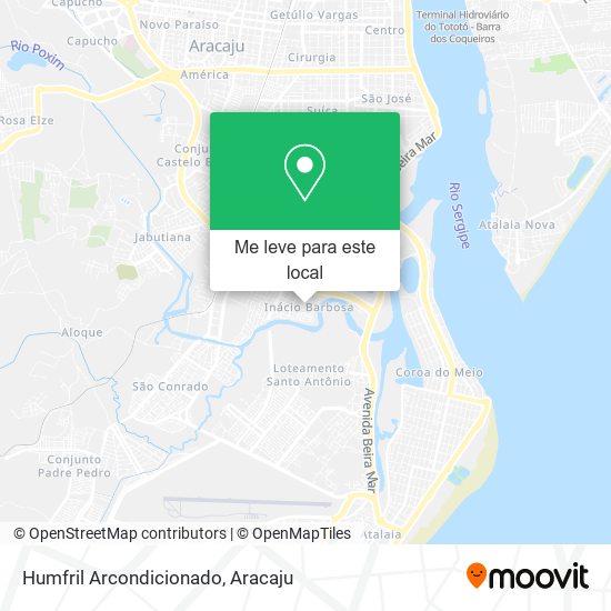 Humfril Arcondicionado mapa