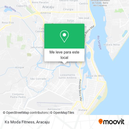 Ks Moda Fitness mapa