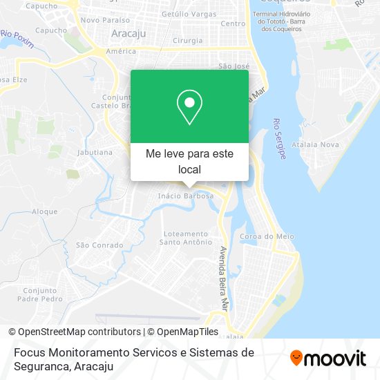 Focus Monitoramento Servicos e Sistemas de Seguranca mapa