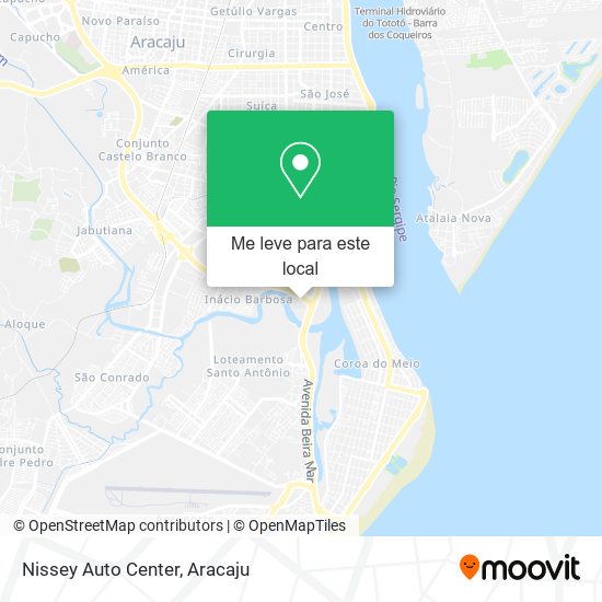 Nissey Auto Center mapa