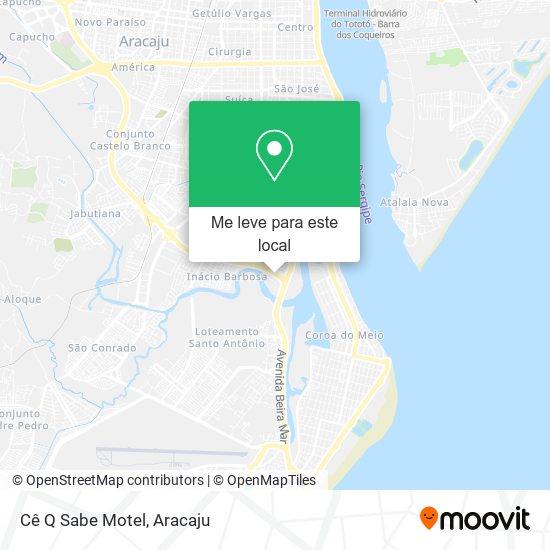 Cê Q Sabe Motel mapa