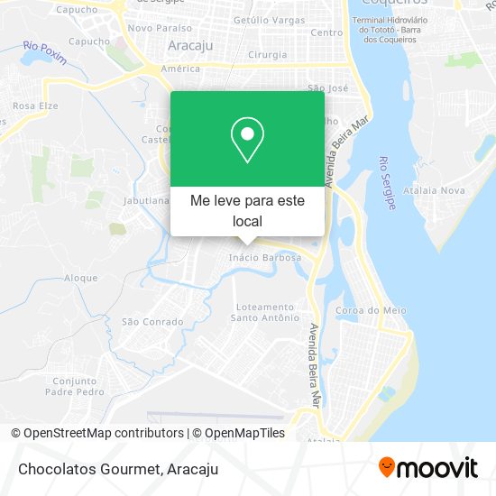 Chocolatos Gourmet mapa