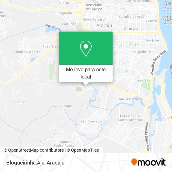 Blogueirinha.Aju mapa