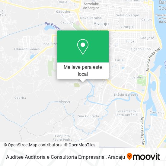 Auditee Auditoria e Consultoria Empresarial mapa