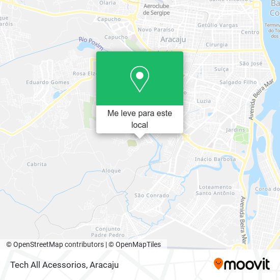 Tech All Acessorios mapa