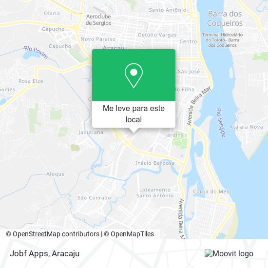 Jobf Apps mapa