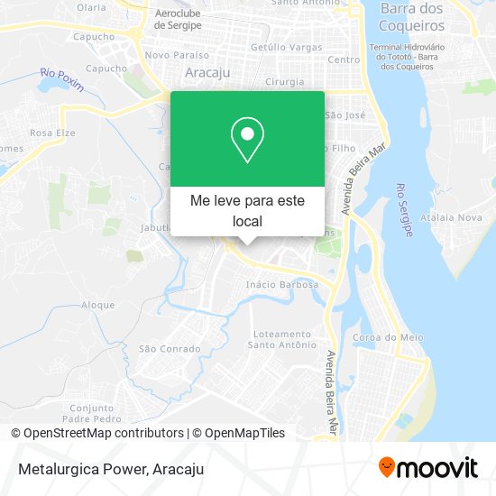 Metalurgica Power mapa