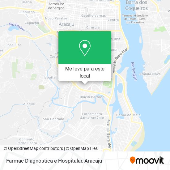 Farmac Diagnóstica e Hospitalar mapa