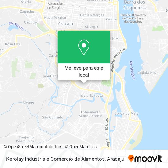 Kerolay Industria e Comercio de Alimentos mapa