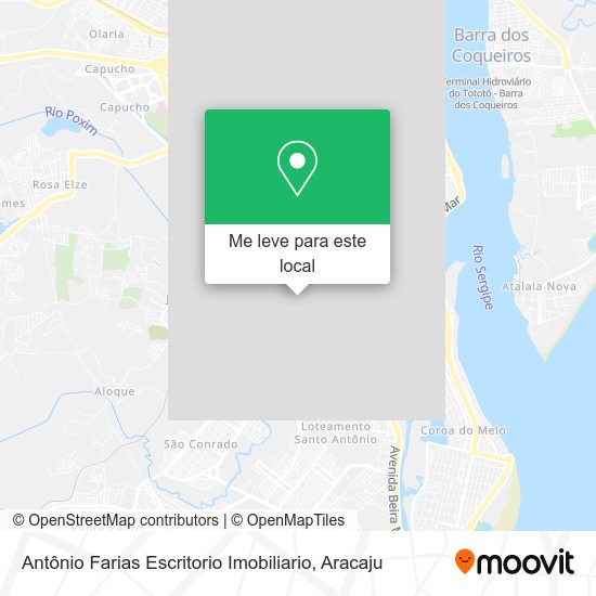 Antônio Farias Escritorio Imobiliario mapa