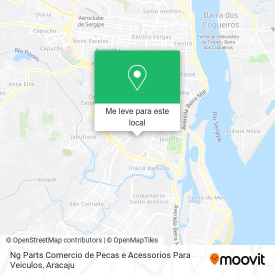 Ng Parts Comercio de Pecas e Acessorios Para Veiculos mapa