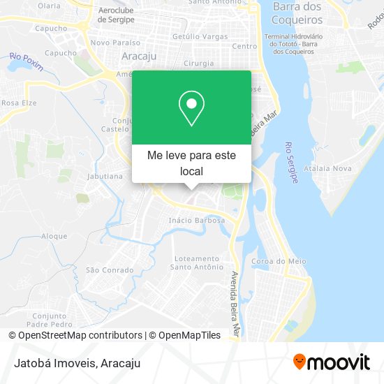 Jatobá Imoveis mapa