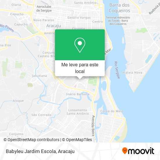 Babyleu Jardim Escola mapa