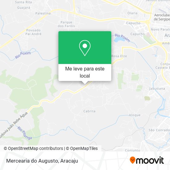 Mercearia do Augusto mapa