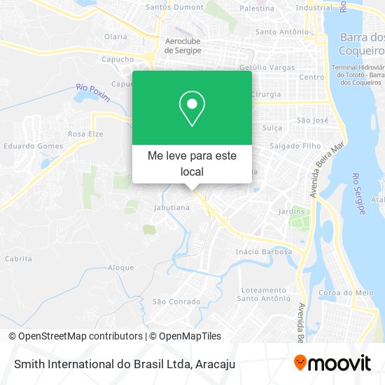 Smith International do Brasil Ltda mapa